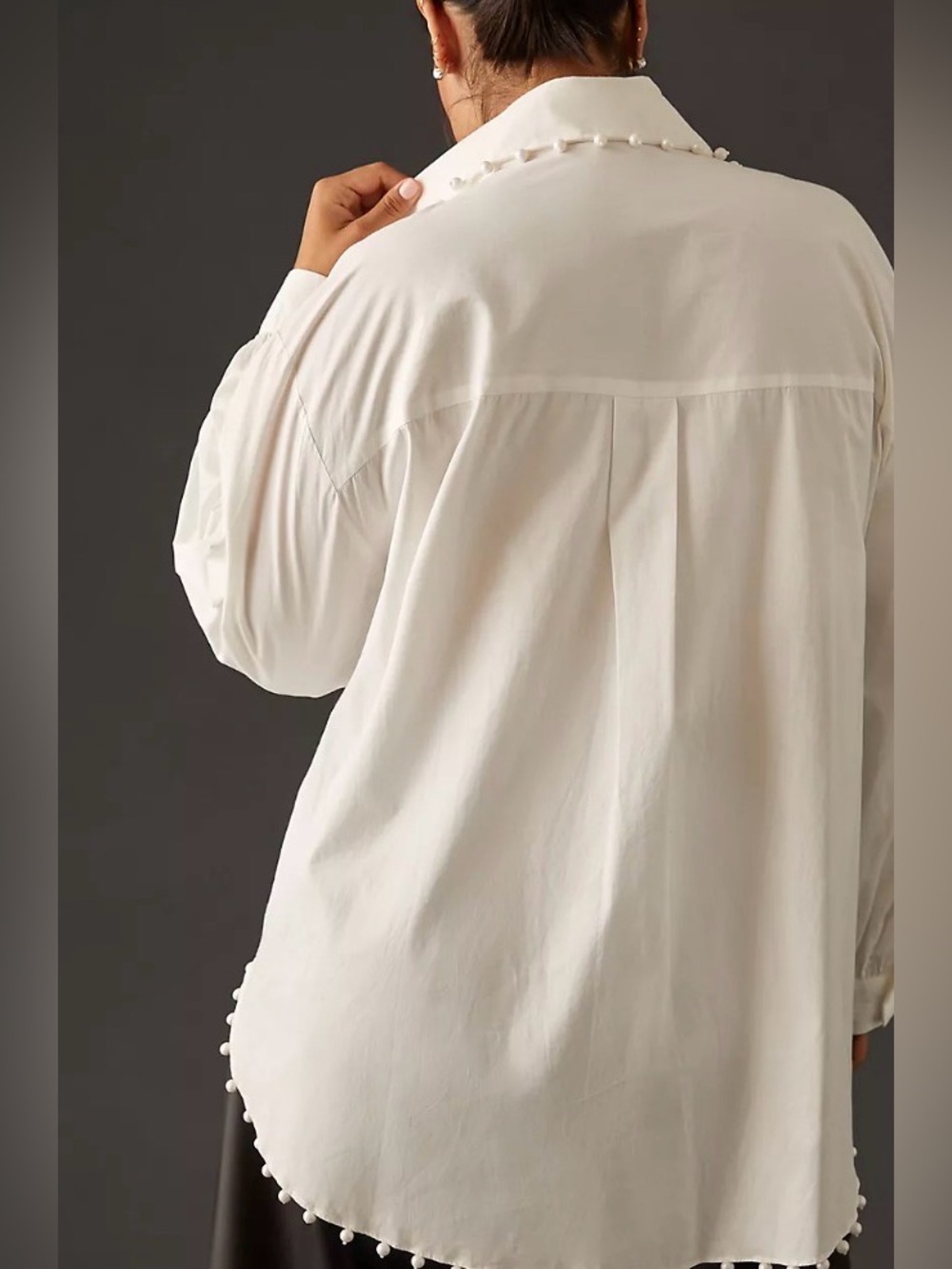 Anthropologie X Mememe Embellished Buttondown Tunic - Picture 5 of 5